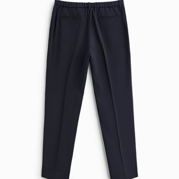 ZARA TECHNICAL SUIT TROUSERS (NAVY) (NWT) - Picture 3 of 5